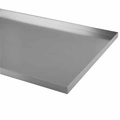 KH CLASSIK CHEF BAKERS TRAY 4-SIDED 600 x 400mm ALUM - Hospitality Connect
