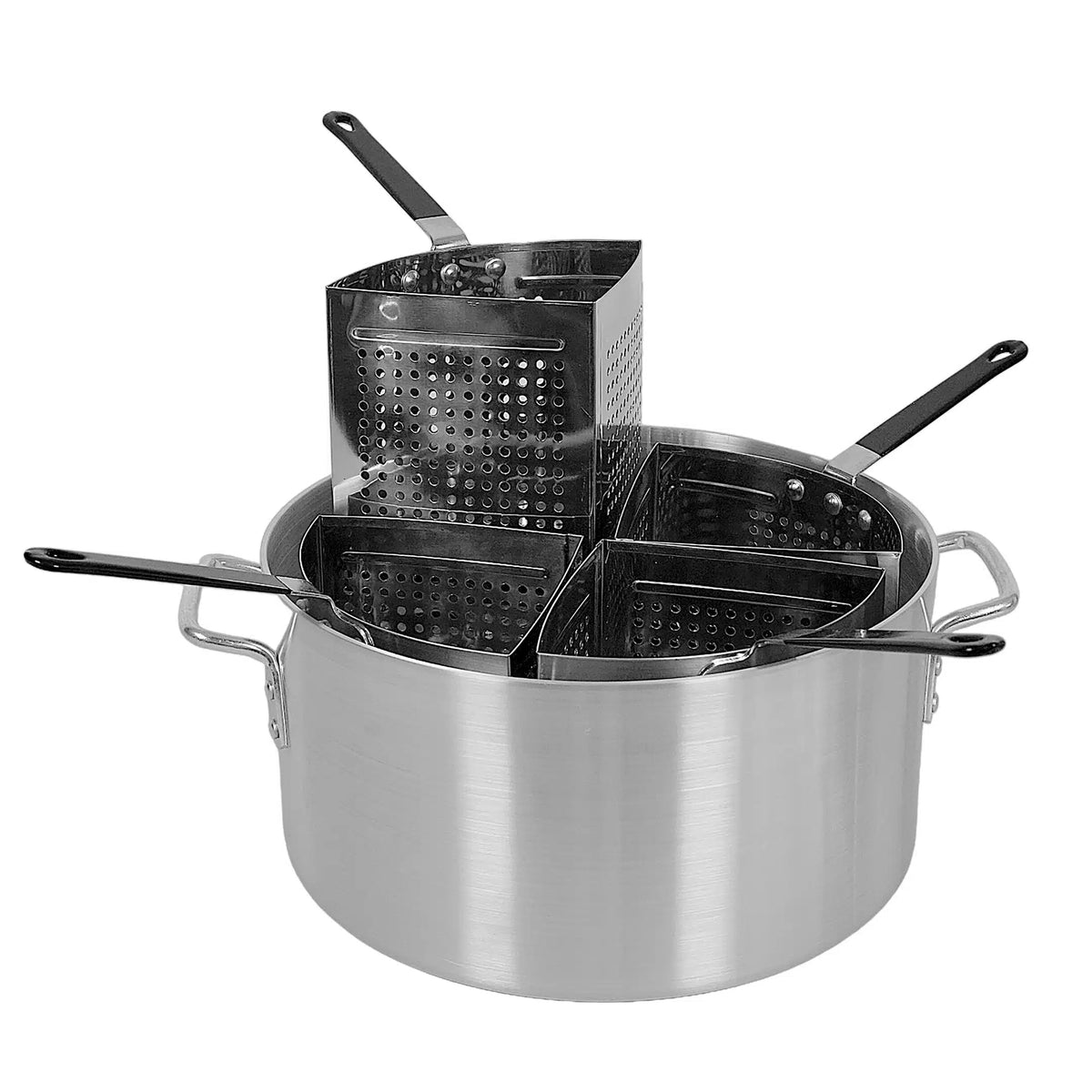 KH ROYAL INDUCTION 5 PIECE PASTA COOKER SET 36 X 18CM BOILER + 4 INSERTS ALUM