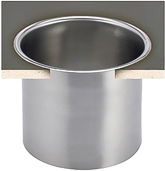 San Jamar Large Trash Chute 168mm Diameter - Hospitality Connect