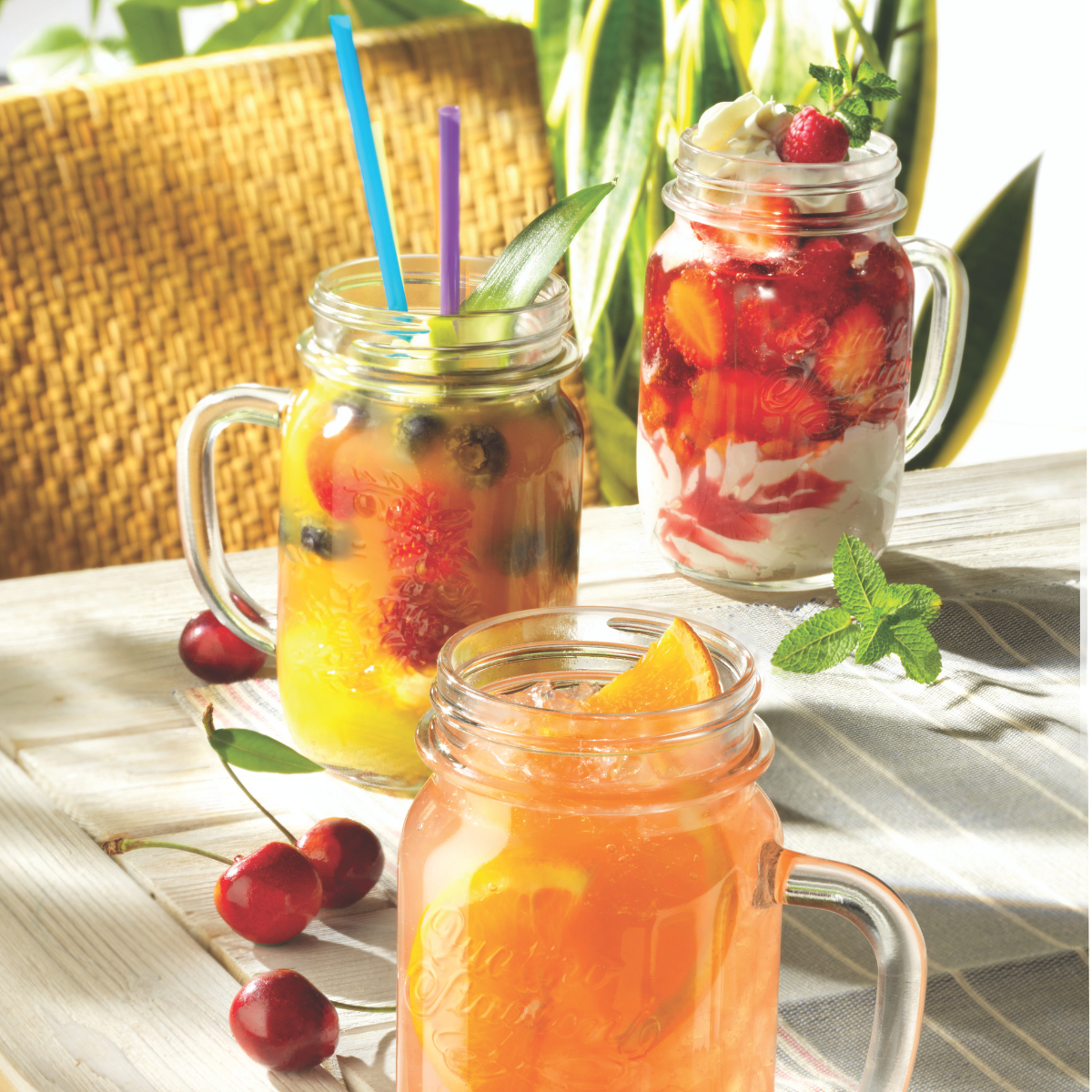 QUATTRO STAGIONI JAR w/HANDLE 77x136mm, 415ml NO LID Box of 6 - Hospitality Connect