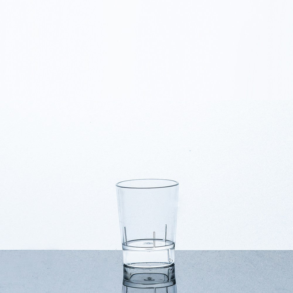PGC SHOT GLASS 30mL *AUS MADE* STYRENE (CTN OF 1000)