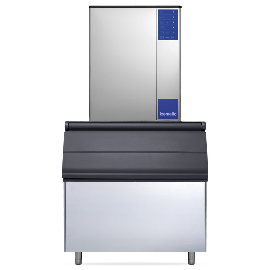 ICEMATIC 400kg High Production Half Dice Ice Machine MH402-A - Hospitality Connect
