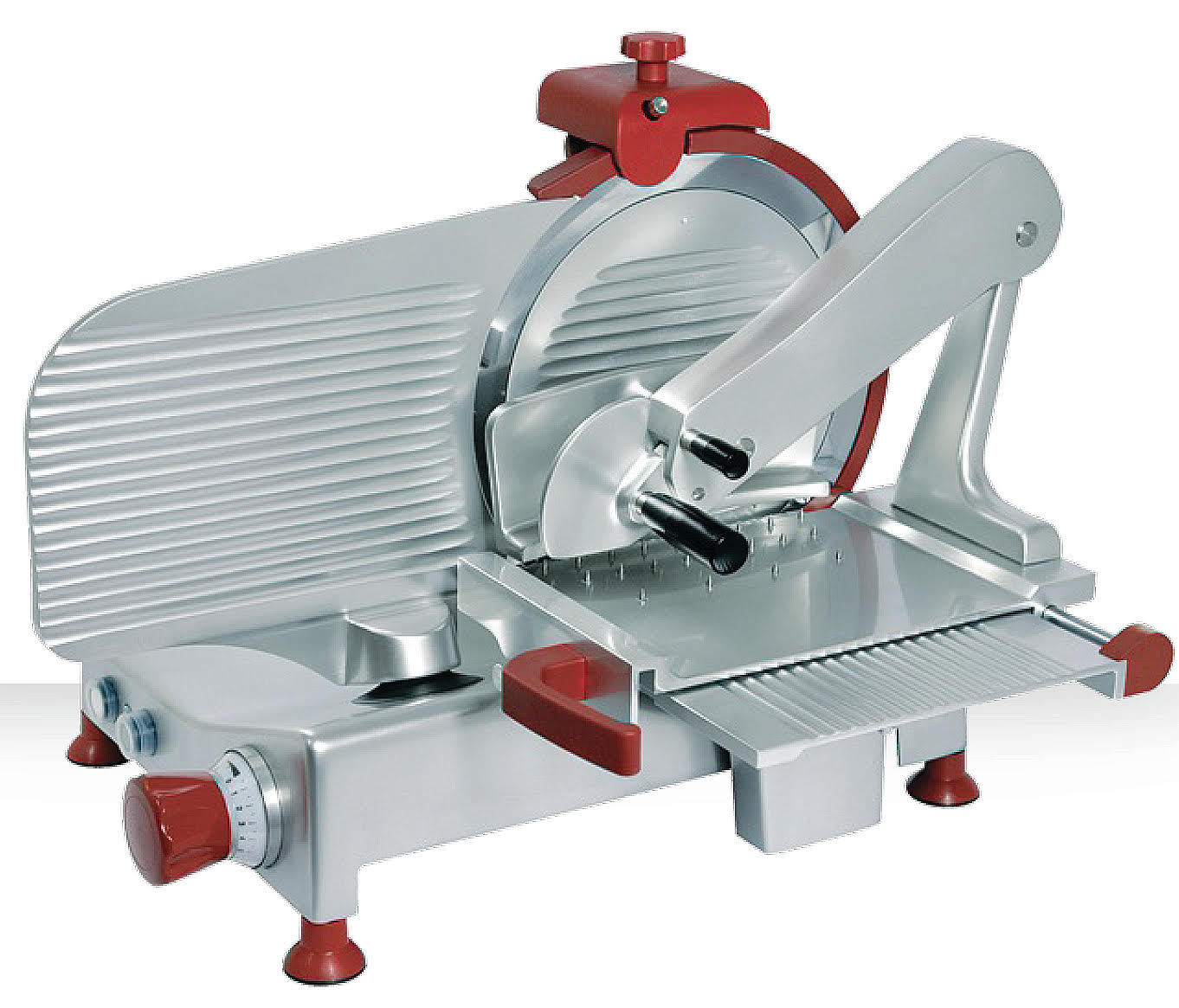 Brice Volano Flywheel Manual Meat Slicer 370mm Red BRI370VO-R