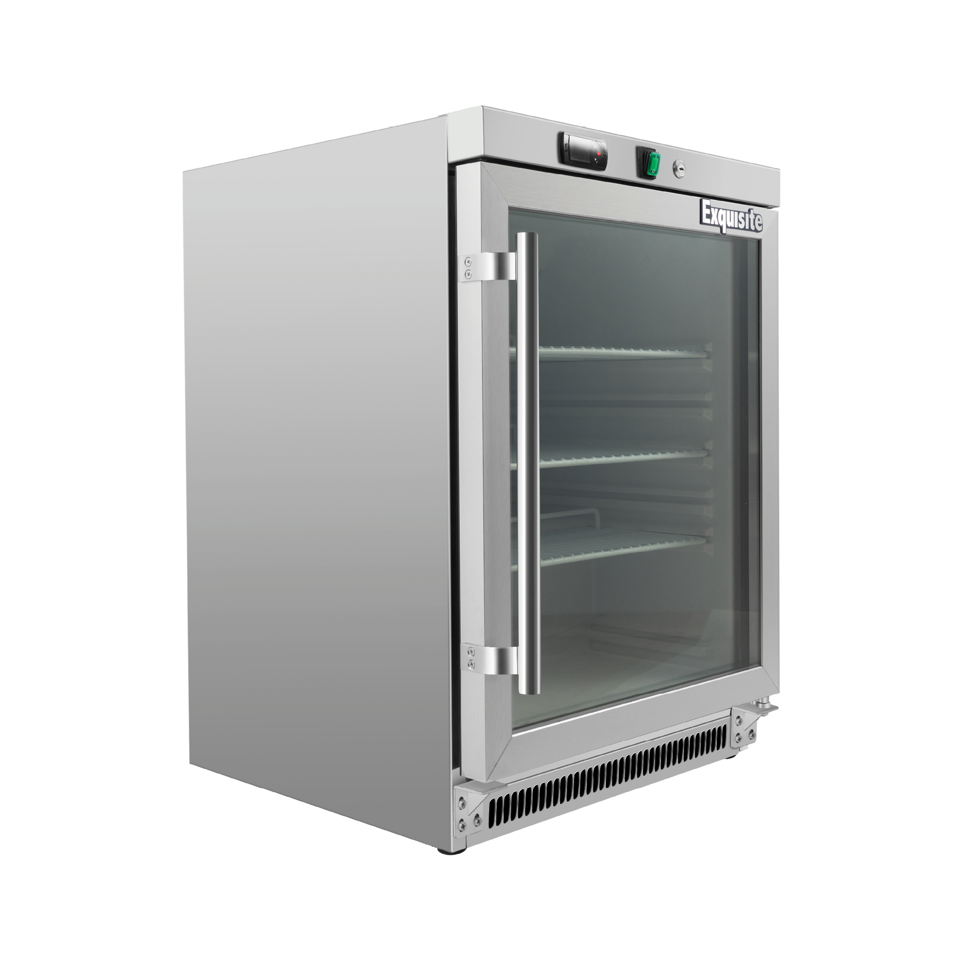 Exquisite MC210GOne Glass Door Underbench Storage Refrigerators 136 Litre - Hospitality Connect