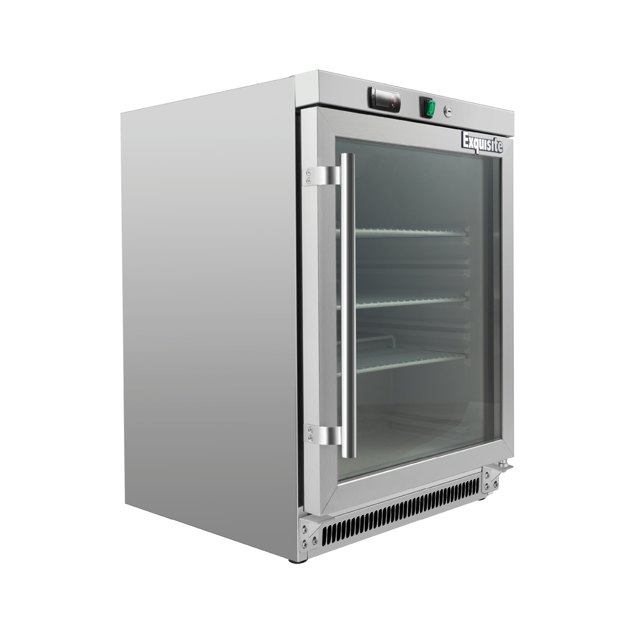 Exquisite MC210GOne Glass Door Underbench Storage Refrigerators 136 Litre - Hospitality Connect