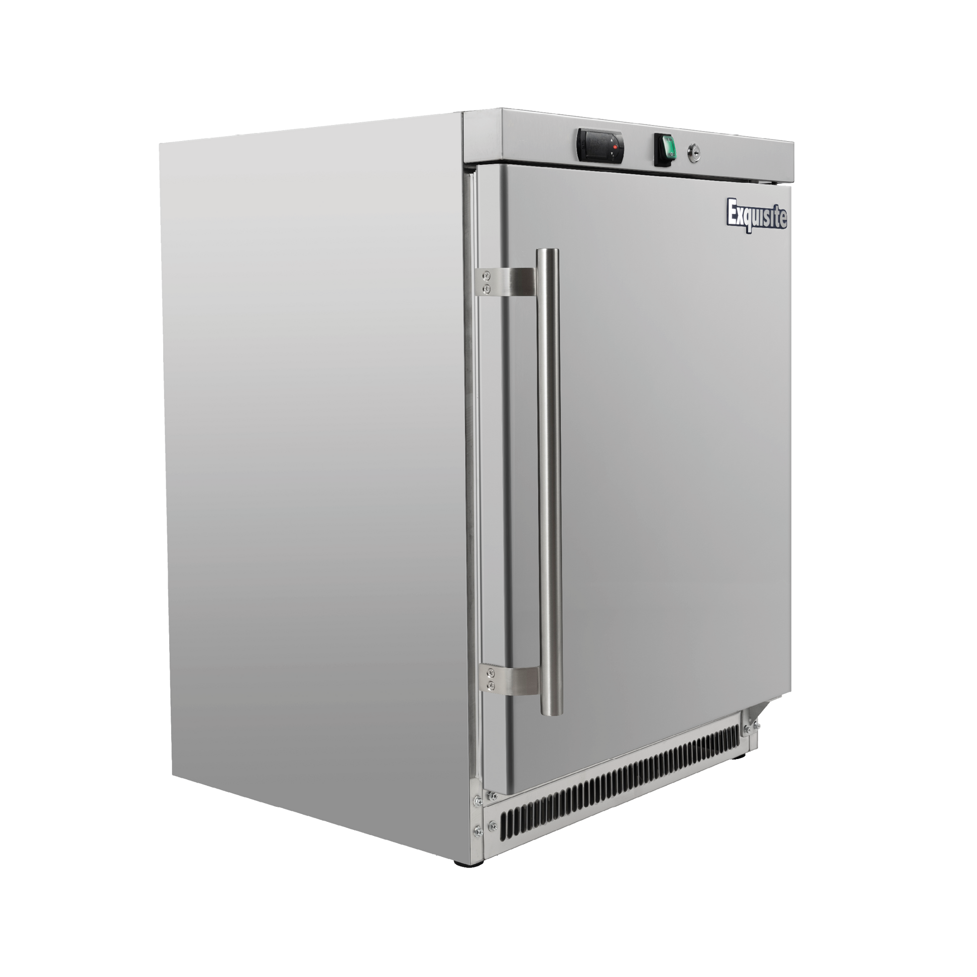 Exquisite MC210H One Solid Door Underbench Storage Refrigerators 130 Litre - Hospitality Connect