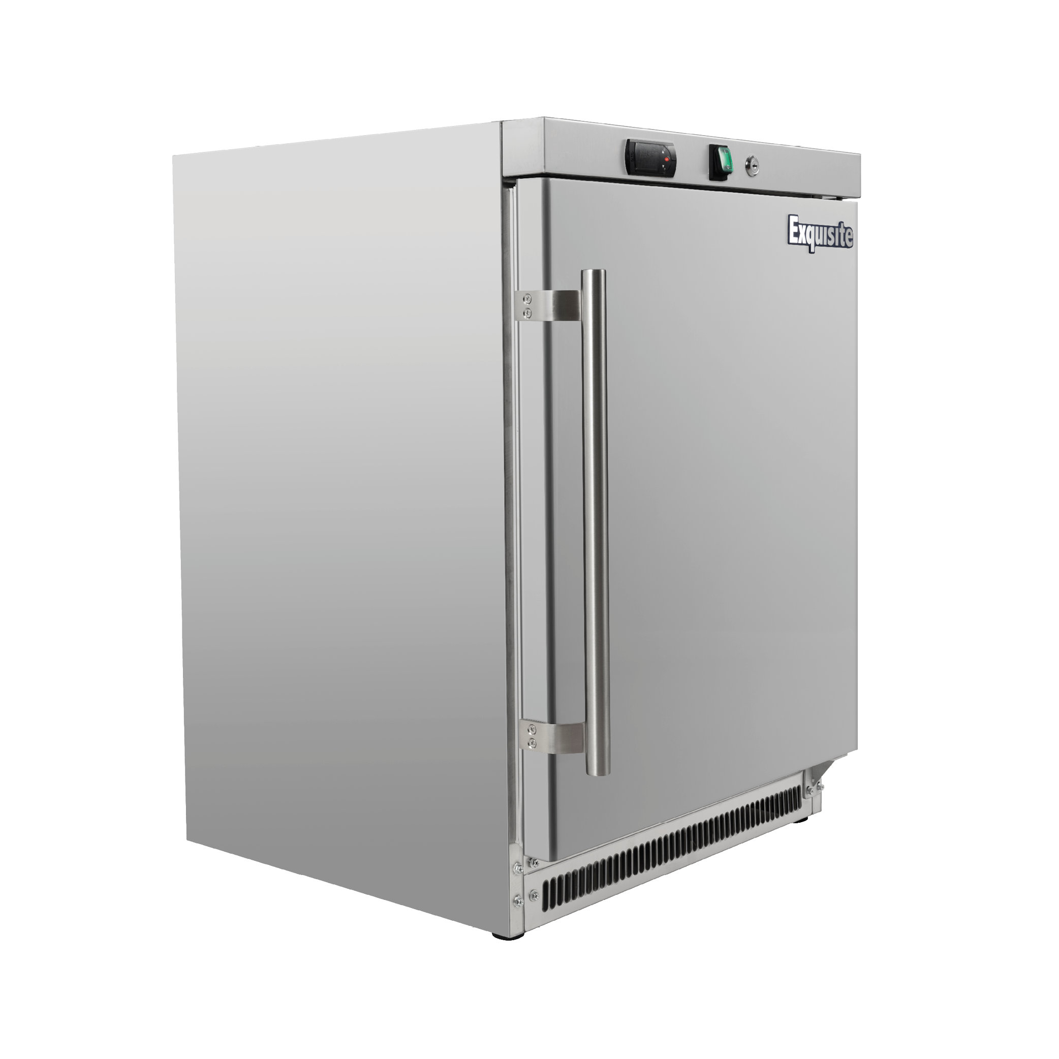 Exquisite MC210H One Solid Door Underbench Storage Refrigerators 130 Litre - Hospitality Connect