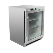Exquisite MF210G One Glass Door Underbench Storage Freezers 114 Litre - Hospitality Connect