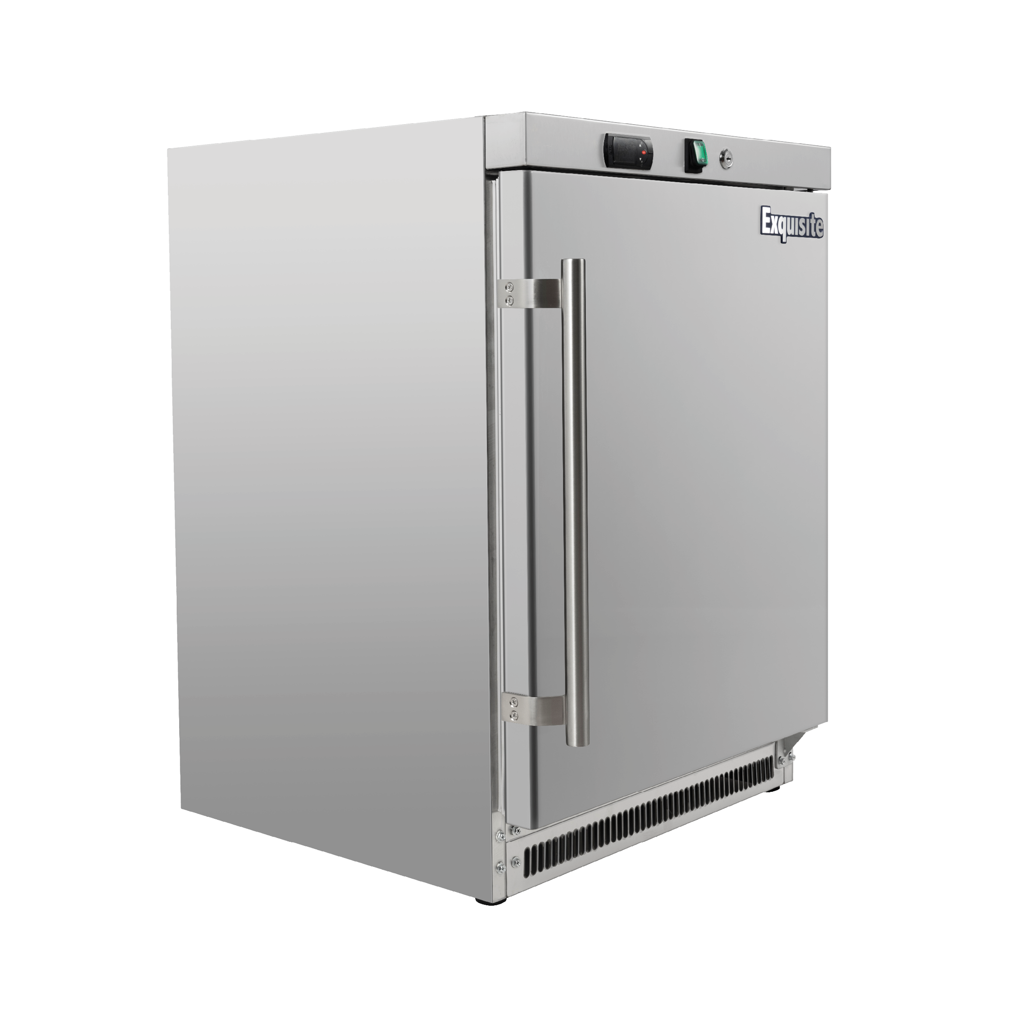 Exquisite MF200H One Solid Door Underbench Storage Freezers 108 Litre - Hospitality Connect