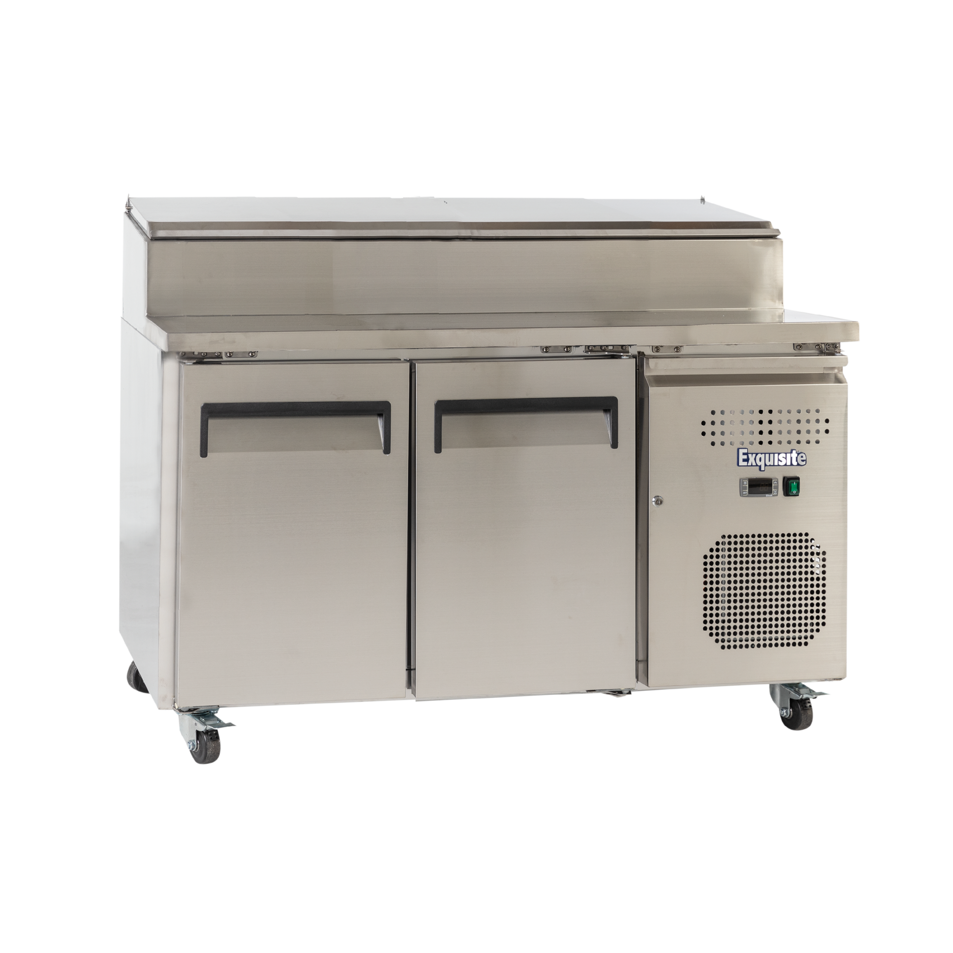 Exquisite MTC263H Two Door Stainless Steel Top Food Preparation Refrigerators (Excluding Pans) - Hospitality Connect