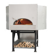 Morello Forni PAX90 hybrid static oven with stainless steel exterior and multiple oven chambers for commercial baking.