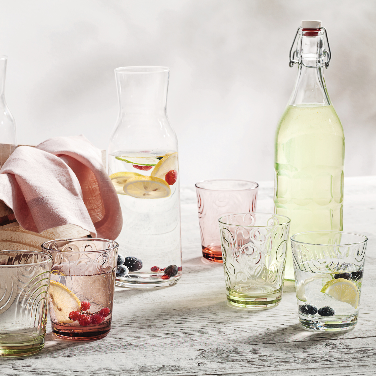 BORMIOLI ROCCO MORESCA BOTTLE 1.0lt WHITE TOP (3.45930) Box of 20 - Hospitality Connect