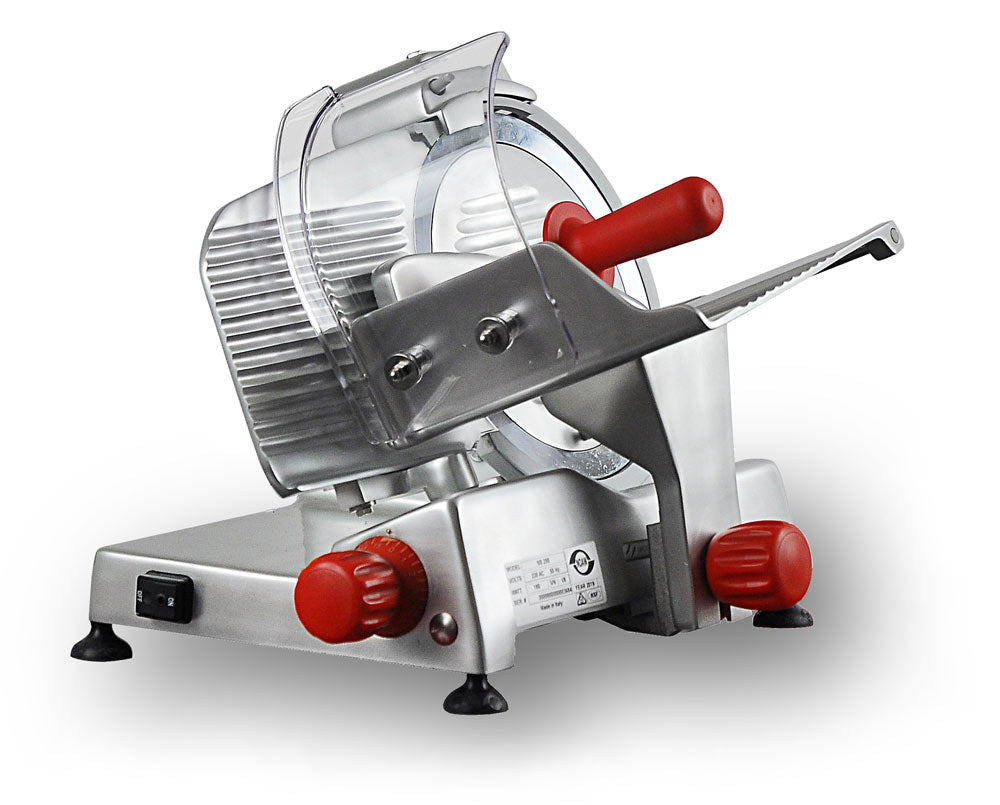 Noaw Manual Gravity Feed Slicers - 
Medium Duty, 250mm blade NS250 - Hospitality Connect