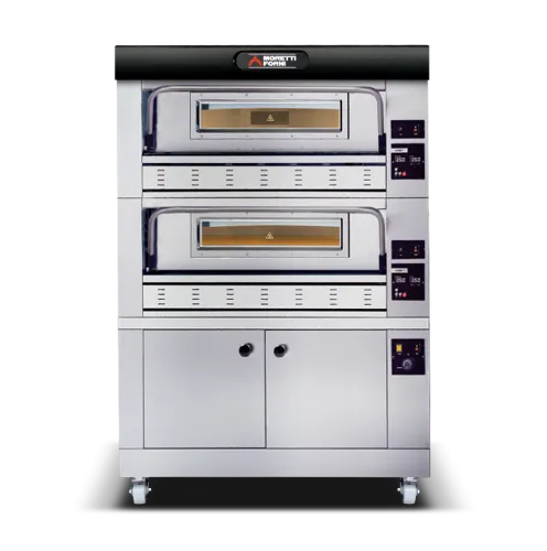 Moretti P110G Double Deck Oven on Prover 18 traY COMP P110G B/2/L - Hospitality Connect