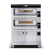 Moretti P110G Double Deck Oven on Prover 12 Tray COMP P110G A/2/L - Hospitality Connect