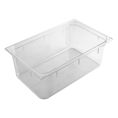 GASTRONORM PAN- POLYCARB 1/1 x 200mm25lt CLEAR - Hospitality Connect