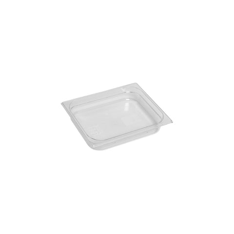 GASTRONORM PAN- POLYCARB 1/2 x 65mm3.5lt CLEAR - Hospitality Connect