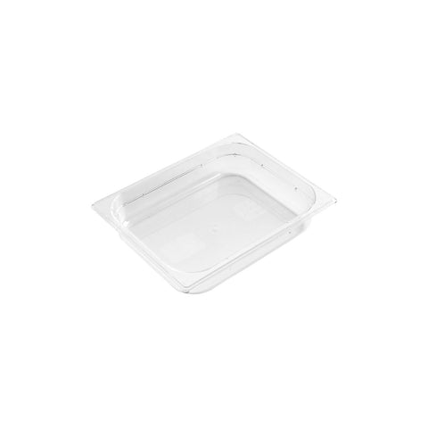 GASTRONORM PAN- POLYCARB 1/2 x 100mm5.5lt CLEAR - Hospitality Connect