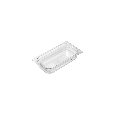 GASTRONORM PAN- POLYCARB 1/3 x 65mm2.25lt CLEAR - Hospitality Connect