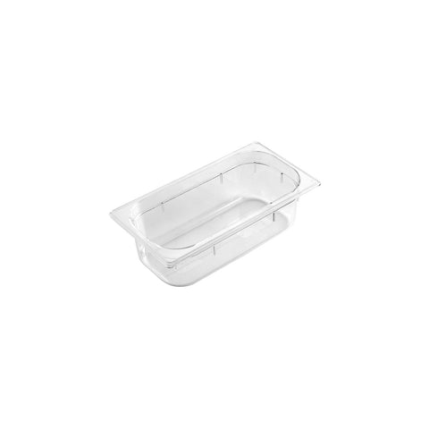 GASTRONORM PAN- POLYCARB 1/3 x 100mm3.5lt CLEAR - Hospitality Connect