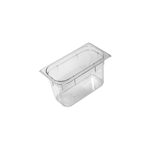 GASTRONORM PAN- POLYCARB 1/3 x 200mm7.25lt CLEAR - Hospitality Connect