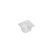 GASTRONORM PAN- POLYCARB 1/6 x 100mm1.5lt CLEAR - Hospitality Connect