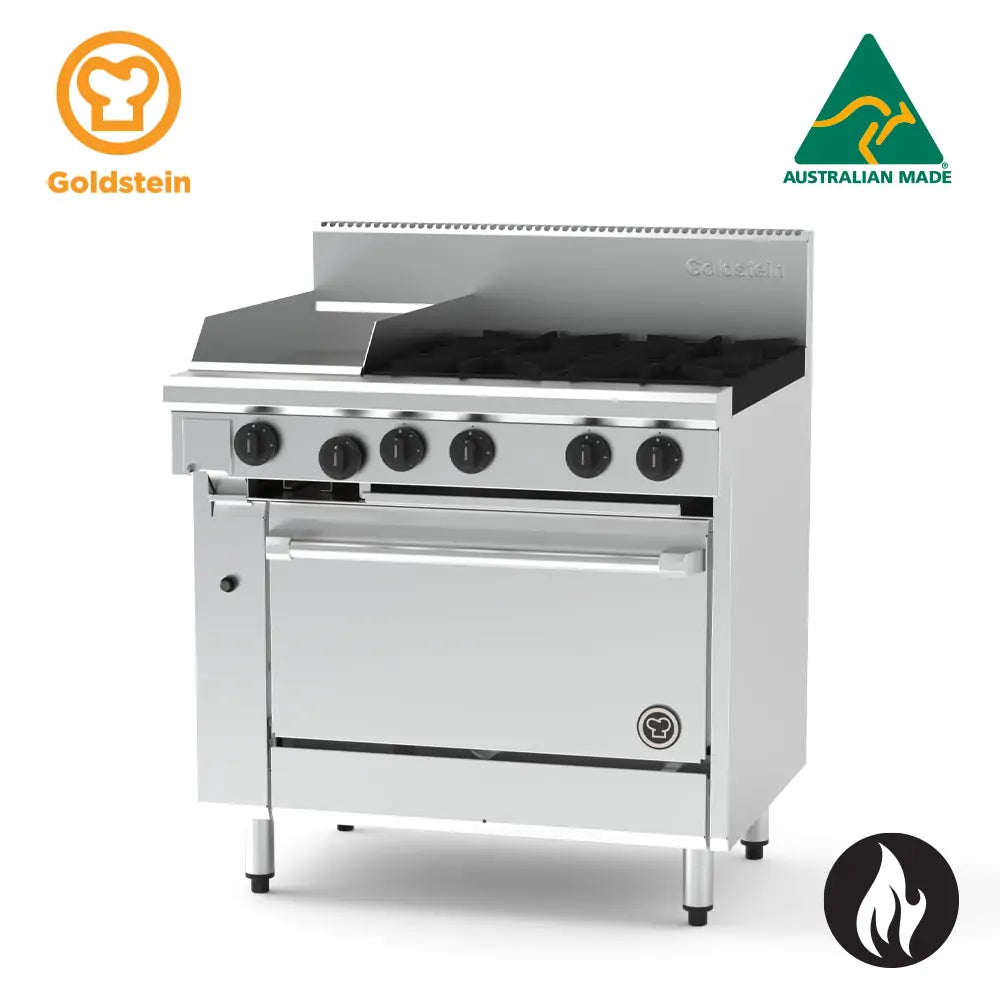 Goldstein 800 SERIES 28” (700 mm) OVEN RANGES Fan Force Electric Oven PF12G428EFF-X - Hospitality Connect