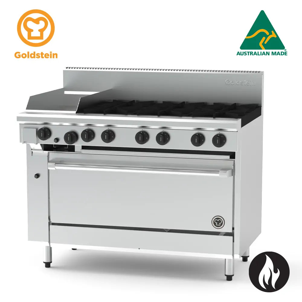 Goldstein 800 SERIES 40” (1010 mm) OVEN RANGES PF12G640E-X - Hospitality Connect