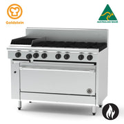 Goldstein 800 SERIES 28? (700 mm) OVEN RANGES PFC12Q640E-X - Hospitality Connect