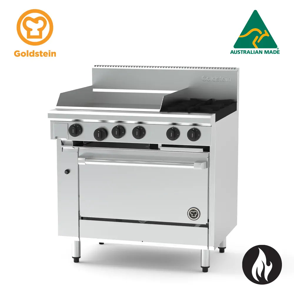 Goldstein 800 SERIES 28” (700 mm) OVEN RANGES PF24G228E-X - Hospitality Connect