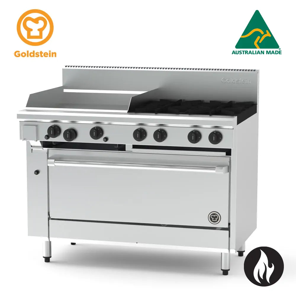 Goldstein 800 SERIES 40” (1010 mm) OVEN RANGES PF24G440E-X - Hospitality Connect