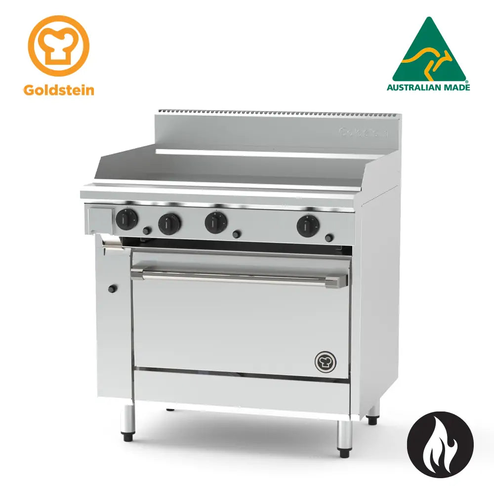 Goldstein 800 SERIES 28” (700 mm) OVEN RANGES Fan Force Electric Oven PF36G28EFF-X - Hospitality Connect
