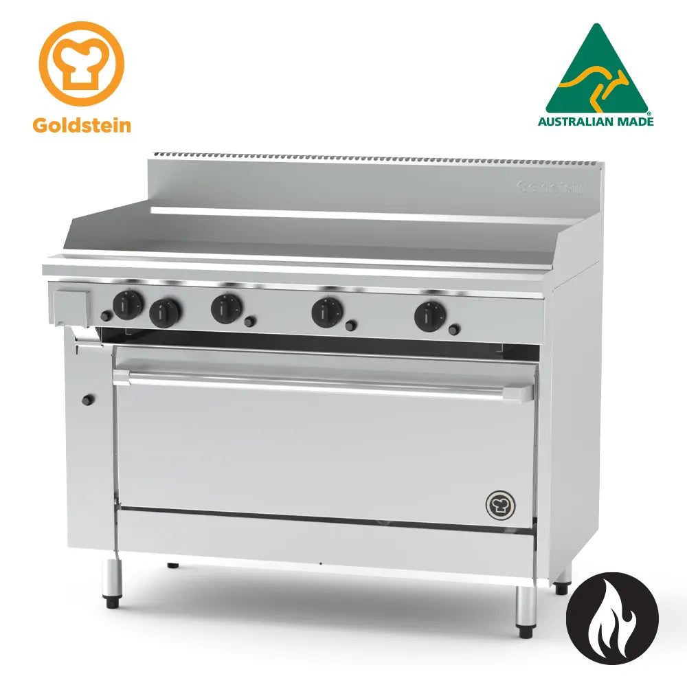 Goldstein 800 SERIES� (1010 mm) OVEN RANGES Fan Force Gas Oven PF48G40FF-X - Hospitality Connect