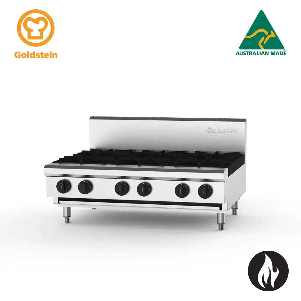 Goldstein 800 SERIES 6 Burner COOKTOPS GAS PFB36-X - Hospitality Connect