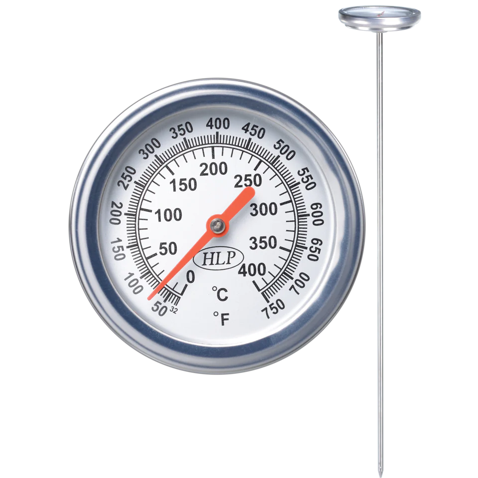 HLP Pizza Long - 30cm Pizza Thermometer for Wood & Gas Ovens - Hospitality Connect
