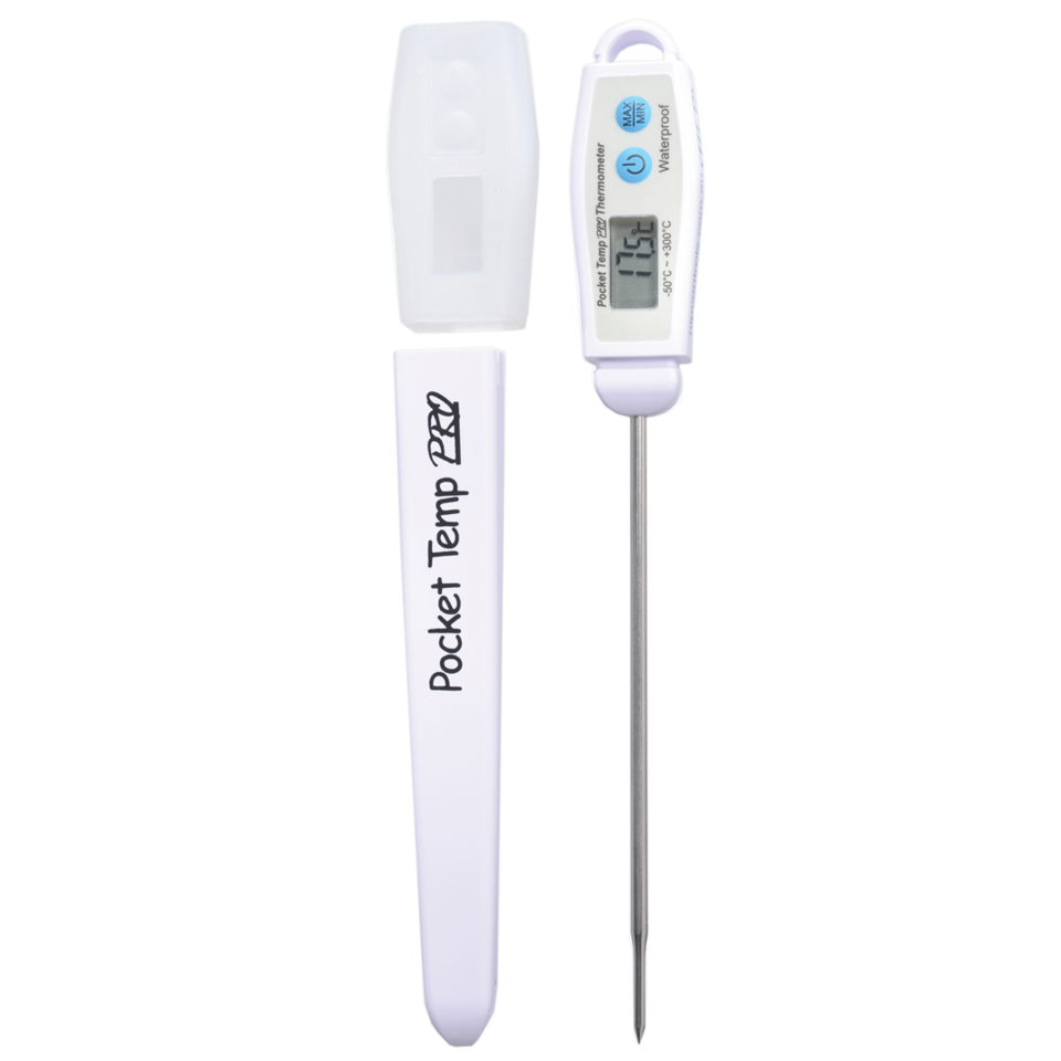 HLP Pocket Temp Pro (White) - No Cal - Hospitality Connect
