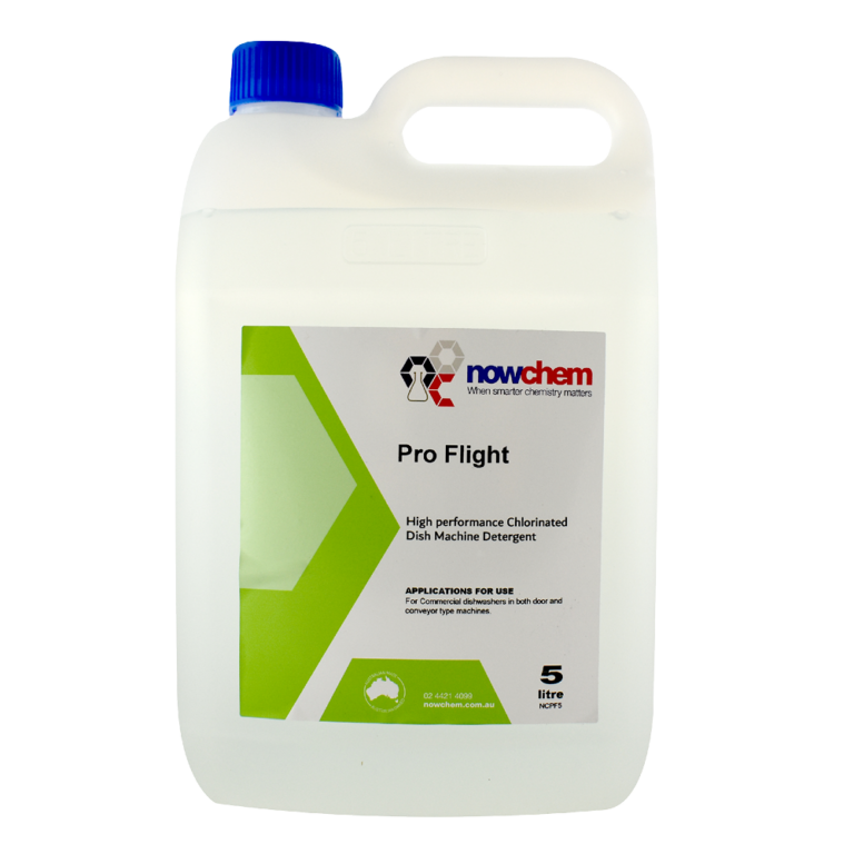 Nowchem Pro Flight Dishmachine Liquid 5L - Hospitality Connect