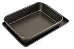BAKEMASTER Non Stick Roasting Pan & Oven Tray Twin Pack - Hospitality Connect