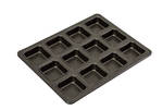 BAKEMASTER Non Stick 12 Cup Square Brownie Pan 34 x 26cm - Hospitality Connect