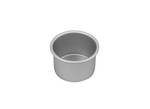 BAKEMASTER Silver Anodised Round Cake Pan 12.5 x 7.5cm - Hospitality Connect