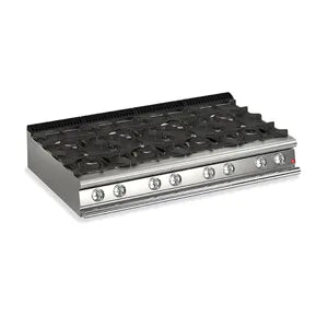 BARON 8 Burner Gas Cook Top Q70PC/G1605 - Hospitality Connect