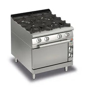 BARON 4 Burner Gas Cook Top With Electric Oven Q70PCF/GE8005 - Hospitality Connect