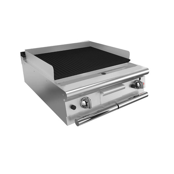Baron Q70SGL/G803
Two burner, bench model gas lava rock chargrill - Hospitality Connect