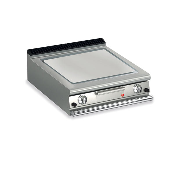 Baron Q90SFTT/G805
Two burner, bench model gas fry top with smooth chrome plate - Hospitality Connect