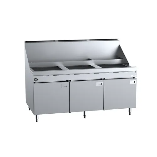 B&S Black Three Pan Rapid Fryer RF-3. - Hospitality Connect