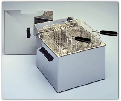 Roller Grill Deep Fryer 2x8lt RF 8DS. - Hospitality Connect