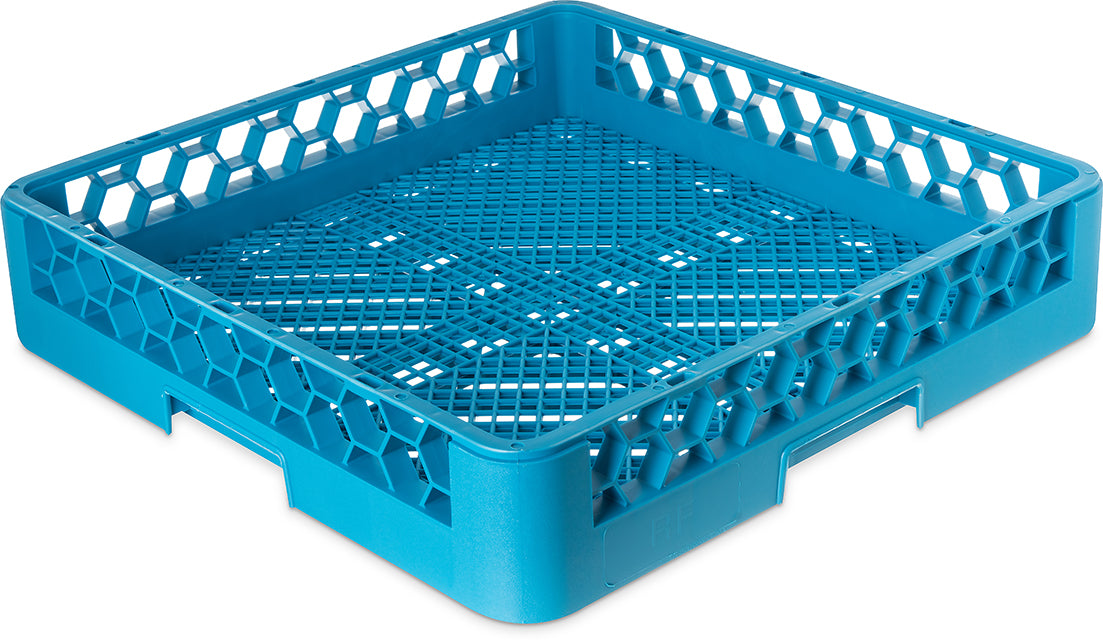 RF14 Carlisle OptiClean™ Blue Flatware Rack 500mm x 500mm x 102mm. 464mm compartment - Pack of 6 - Pack Price - Hospitality Connect