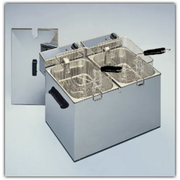 Roller Grill Deep Fryer with Drain FD80R. - Hospitality Connect