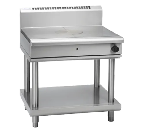 Waldorf 800 Series RN8100G-LS - 900mm Gas Target Top - Leg Stand - Hospitality Connect