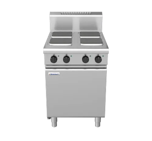 Waldorf 800 Series RN8400SE-LS- 600mm Electric Cooktop Sealed Hobs - Leg Stand - Hospitality Connect